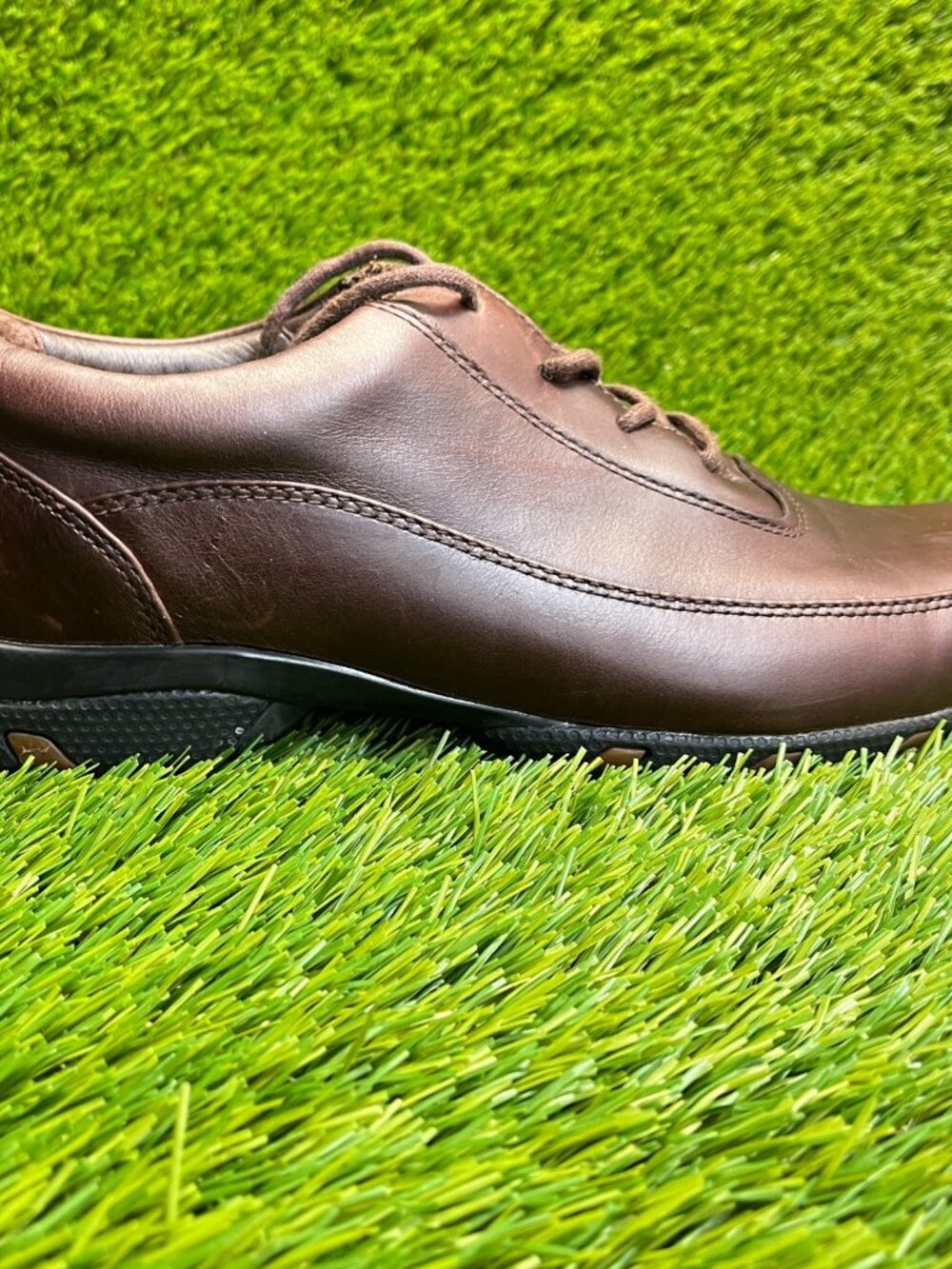 Auri Philanderer Mens Size 10.5 Brown Casual Classic Stitched Toe Lace-Up‎ Shoes